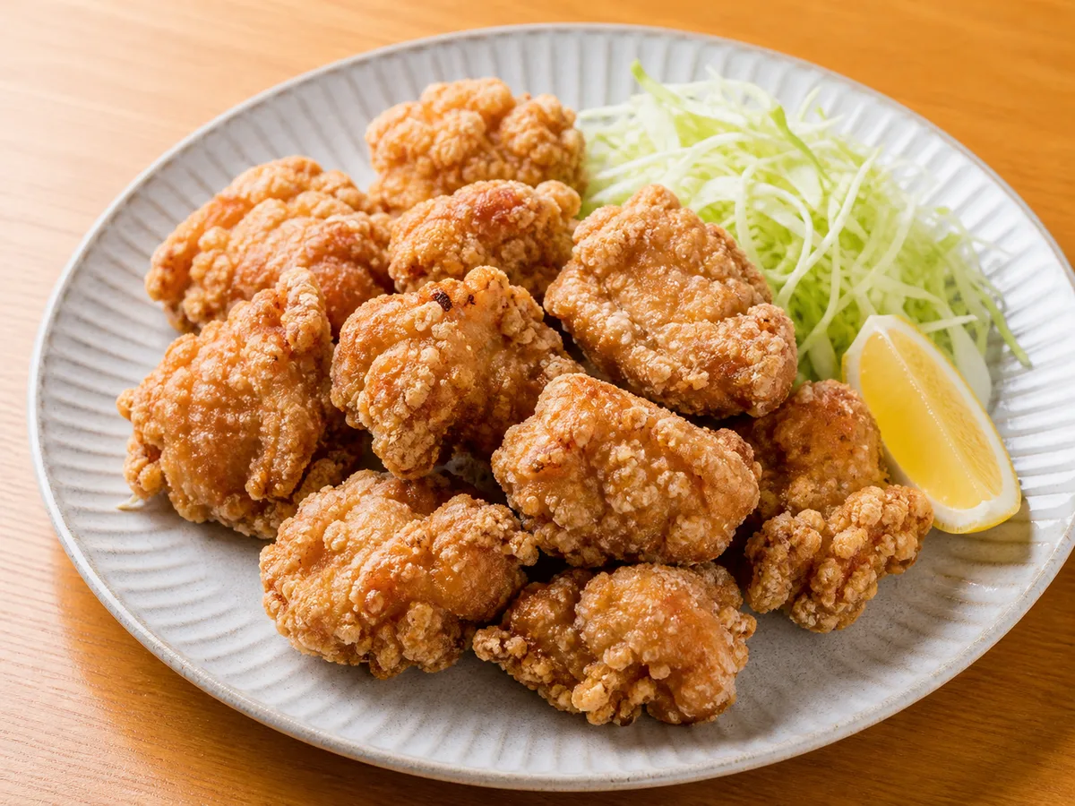 鶏の唐揚げの完成写真